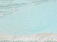 Türkei Pamukkale Kalkterassen